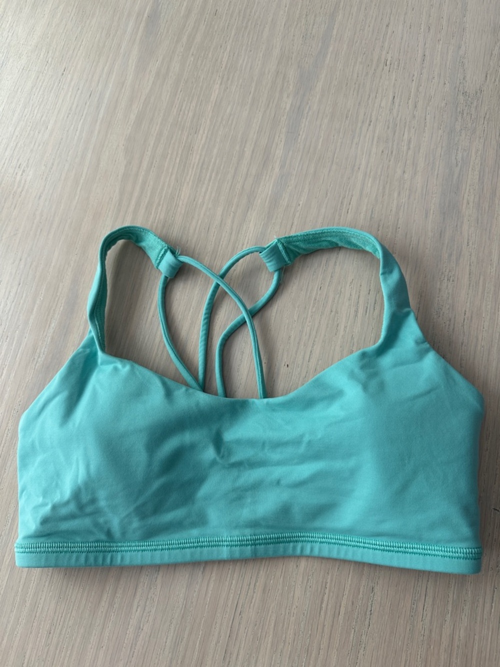 Lululemon Free to Be Bra sz 4 - Teal